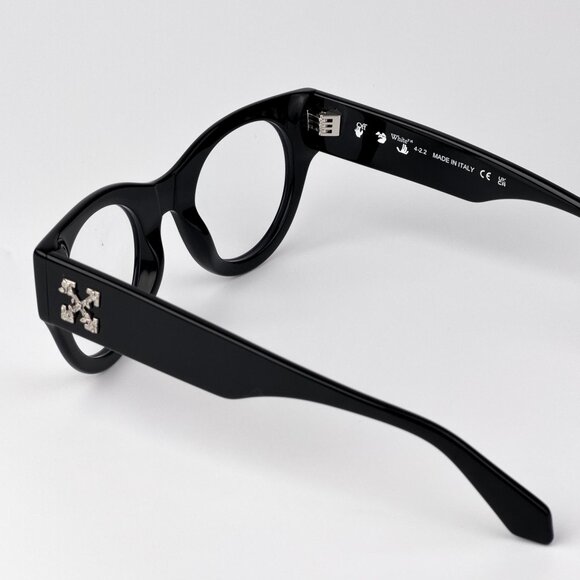 Off-White STYLE 13 Eyeglasses – Black Frame Blue Light | Model OERJ013 1000 - Picture 7 of 10